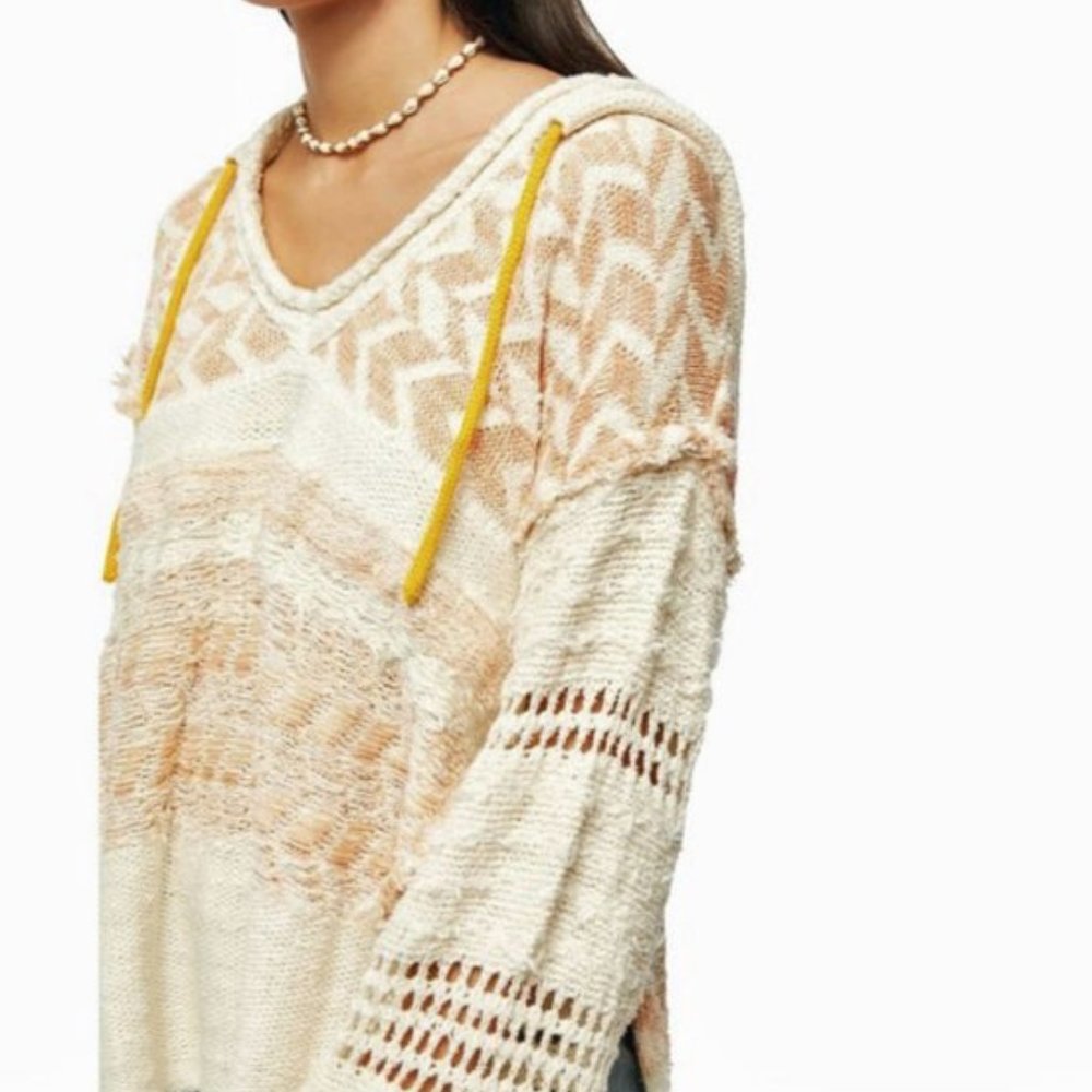 Free People Coastline Hoodie Small NWT - Picture 4 of 7